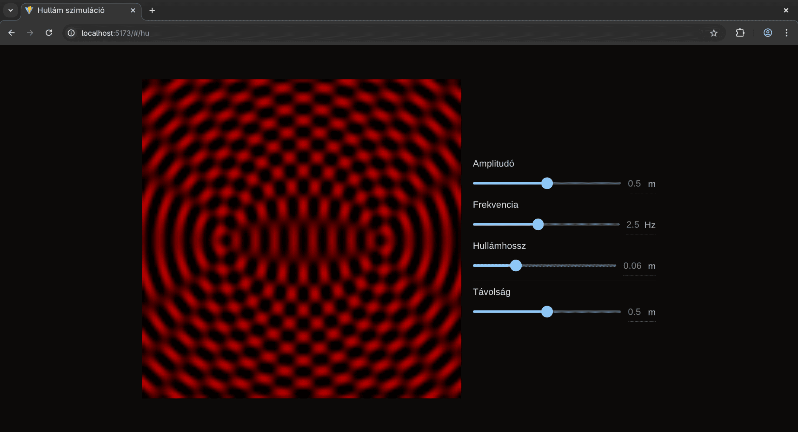 Wave simulation #2